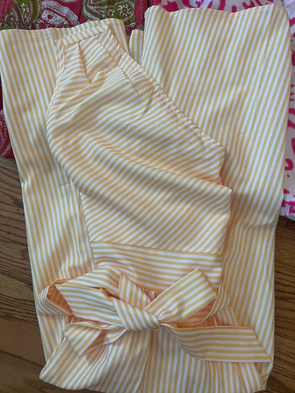 3 Piece Resort Dress Bundle – Pink Leopard + Paisley + Yellow Stripe Size M - Picture 15 of 15